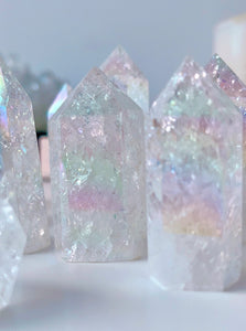 Angel Aura Fairy Quartz Point