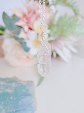 Load image into Gallery viewer, Ace of Wands Clear Quartz Necklace
