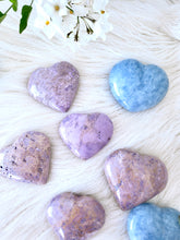 Load image into Gallery viewer, Blue Calcite Hearts 💙
