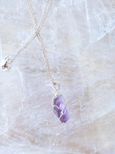 Load image into Gallery viewer, Spiritual Warrior Amethyst Crystal Necklace
