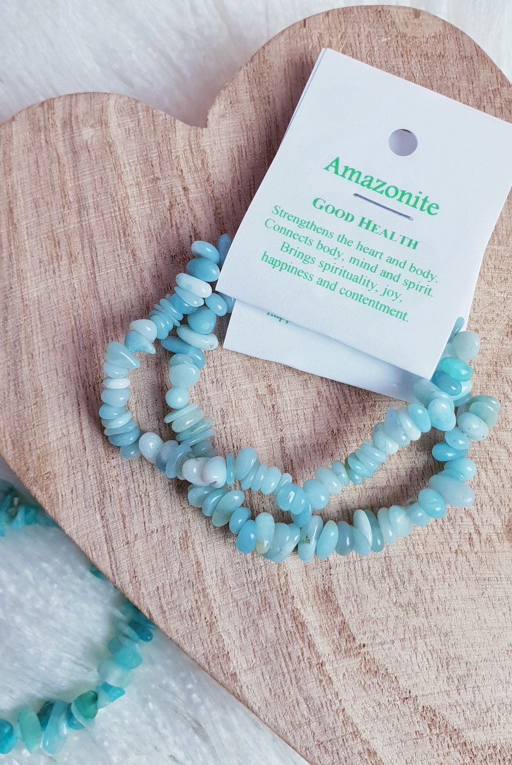 Amazonite Crystal Bracelet