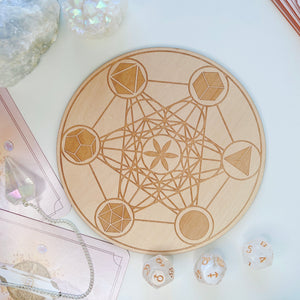 Mystic Mantra's Crystal Grid Board