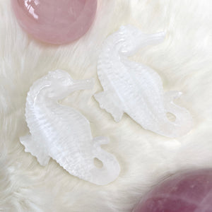 Selenite Seahorse