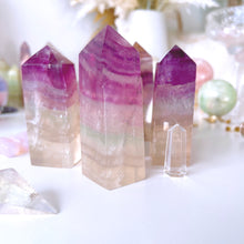 Load image into Gallery viewer, Rainbow Fluorite Tower
