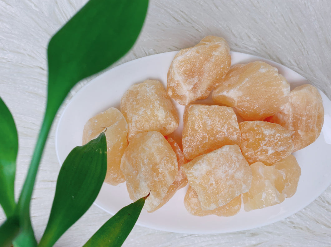 Natural Orange Calcite