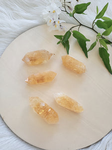 Citrine Double Terminated Point