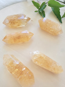 Citrine Double Terminated Point