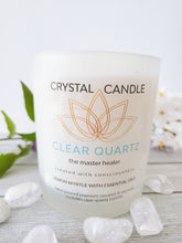 Load image into Gallery viewer, Clear Quartz Candle
