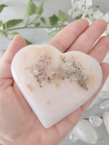 Pink Opal Heart