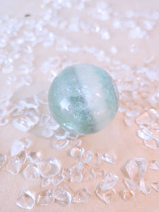 Rainbow fluorite Sphere Small