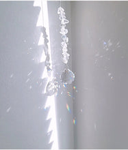 Load image into Gallery viewer, Crystal Suncatcher with Clear Quartz
